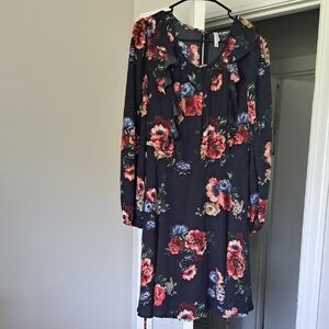 Floral Long Sleeve Dress